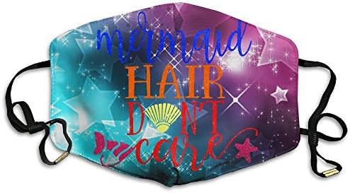 AlioaI Mermaid Hair Don't Care Unisex Dust Allergy Flu Masks Washable Activated Carbon Breath Healthy Safety Mouth Masks