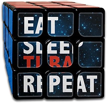Eat Sleep Tuba Repeat 3x3 Smooth Speed Magic Rubiks Cube Magic Cube Puzzles Puzzles Toys