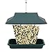 Twinkle Star Hanging Wild Bird Feeder with Roof & Hanger for Garden Yard Outdoor Decoration