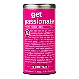 The Republic Of Tea Get Passionate No. 17 Tea, 36 Tea Bags, Rooibos And Aphrodisiacs, Exotic Tea For Libido