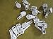 Zipper #4 White 15 Yards + 35 Pinlock Slides