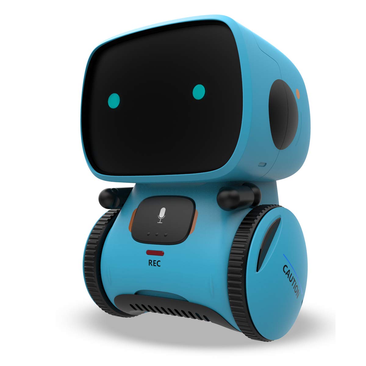 Remoking Intelligent Robot Kids Toy, Interactive Robot Learning Toy, Gifts for Boys Girls, Touch Control, Voice Recording, Voice Recording, Talking, Dancing, Music, Blue