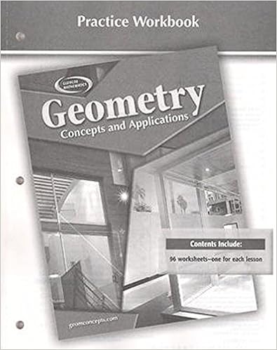 Amazon Com Geometry Concepts And Applications Practice Workbook Geometry Concepts Applic 9780078696220 Mcgraw Hill Books