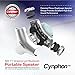 Waterproof Bluetooth Speaker - Portable Speaker System Supporting iPhone 4/5/6, Android, Samsung S-Series Smart Devices - Lifetime Money-Back Guarantee - The Cynphon MX-11 (Silver)