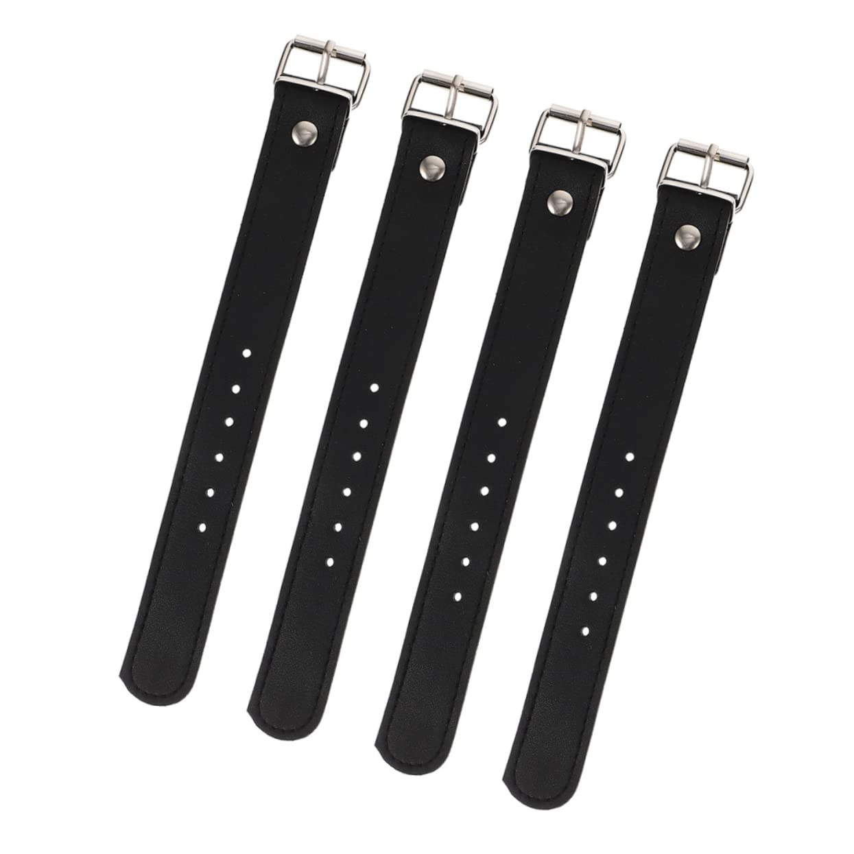 Anneome 2 Pairs Bike Basket Straps Bicycle Storage Baskets Straps Cycling Storage Part Wicker Basket Replacement Strap Scooter Baskets Strap Bike Supply Leather Mountain Bike Child Thicken