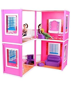 JAY ANTIQUES Glamour Doll House, Multi Color