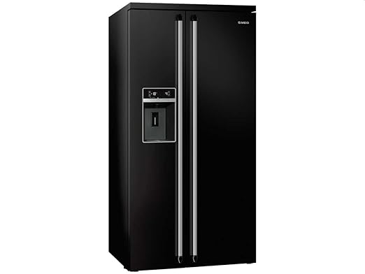 Smeg SBS963N Independiente 616L A+ Negro nevera puerta lado a lado ...