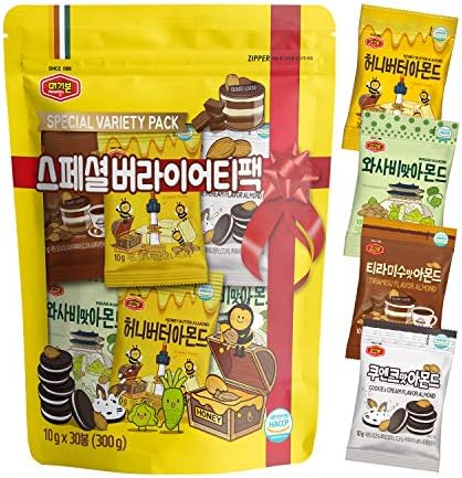 モゴボン Murgerbon スペシャルバラエティパック 300g ハニーバターアーモンド ナッツ 韓国お菓子 おつまみ 最新 韓国お土産