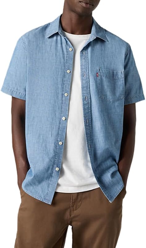 Levis 86624-0062 - Hauts pour Homme, Sebastian Chambray L, M — photo 1 sur 7