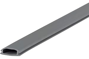 M-D Building Products 13524 1-1/4 in. x 3/4 in. x 36 in. Gray Vinyl Replacement Insert for Adjustable Aluminum Threshold