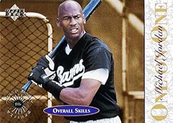 Michael Jordan 1995 Upper Deck Minor Leagues One on One #5 Baseball
