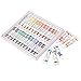 Madisi Gouache Paint Set - 24 Vivid Colors, 12 ML Tubes