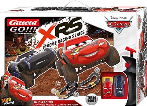 Carrera GO!!! Disney·Pixar Cars Mud Racing 20062478 Autorennbahn Set