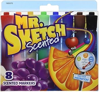 Mr Sketch Mr Sketch Watercolor Scented Marker Set 4 78 X 34 In Assorted Colors 059361