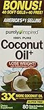Purely Inspired 100% Pure Coconut Oil, 80 Count