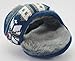 Mraw Snowflake Pattern Foldable/Adjustable Wrap around Earmuffs (Blue)