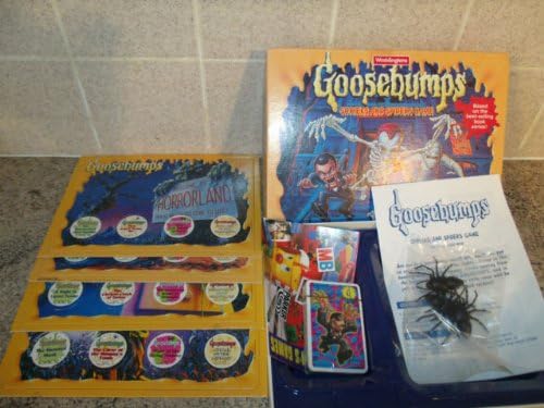 GOOSEBUMPS shrieks & spiders game. RARE 1995 GAME BY WADDINGTONS