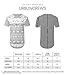 URBANCREWS Mens Hipster Hip Hop Christmas Graphic Crewneck Longline T-Shirt
