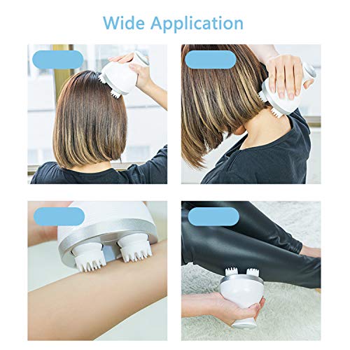 Electric Head Massager Scalp Blood Circulation/Stress Relax/Hair Growth,Dog Massager Electric for Dog Cat Pet - Thumbnail 3