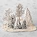 Set of 2 Christmas Tree Cake Fondant Molds, Silicone Little Fir Tree Branch Silhouettes Silicone Mold for Cake Cupcakes Decorating Sugarcraft Polymer Clay Epoxy Resin