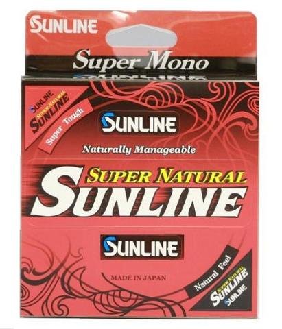 Sunline Super Natural Monofilament Fishing Line (Natural Clear, 20-Pounds/660-Yards)