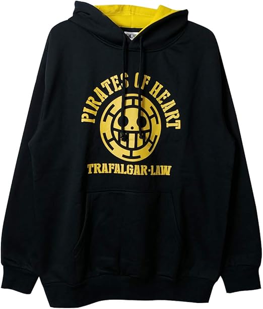 Amazon ワンピース パーカー スウェット Ll Xl トラファルガーロー 裏起毛 東映アニメーション キャラ グッズ Op9304bk トレーナー パーカー 通販