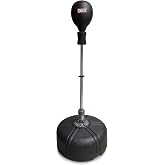 Ringside Cobra Fitness Reflex Bag - Freestanding Punching Bag | Adjustable freestanding boxing bag for beginners and basic cardio workouts. Base-mounted spring provides a steady rebound.