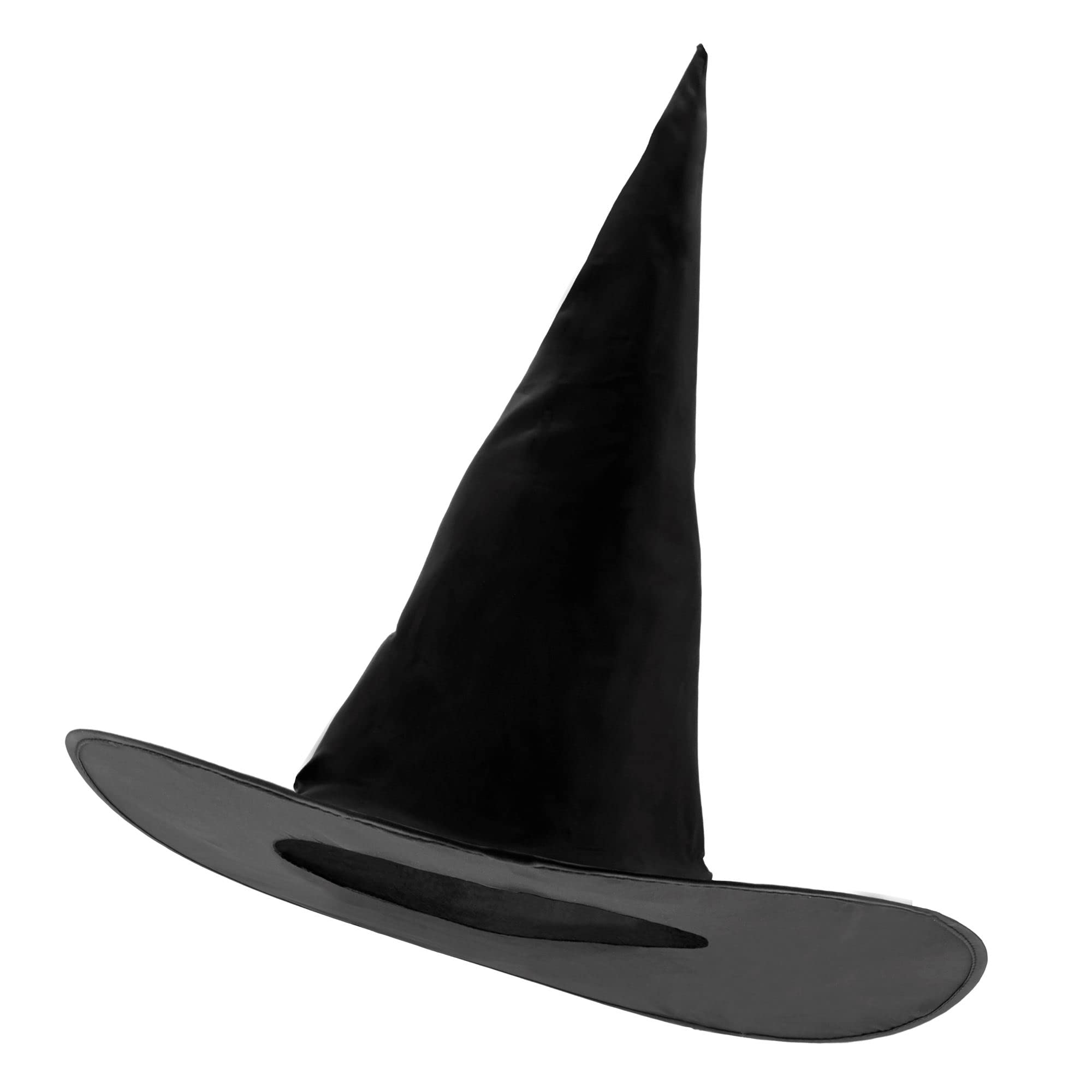 Witch Black Plain Halloween Hats Caps & Headwear for Fancy Dress Costumes Accessory