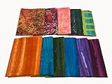 Bali Batiks 11 Pcs Fat Quarter Bundle