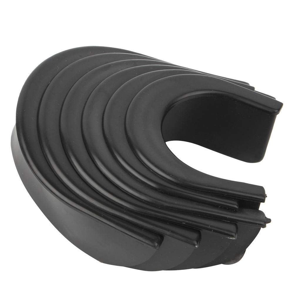 Yosoo Health Gear Pool Table Pocket Liners, 6 PCS Billiard Table Hole Liners Rubber Pool Table Corner Bumpers Replacement Billiard Snooker Accessory