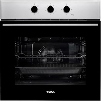 Horno Multifunción 60 cm, Sistema de Limpieza HydroClean ECO, 6 Modos de Cocción, 5 Alturas de Cocinado, 1 Bandeja y 1 Rejilla, Clase A, Modelo HSB 615 S
