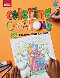 Coloring Creations: 52 Creative Bible Lessons by Group Publishing