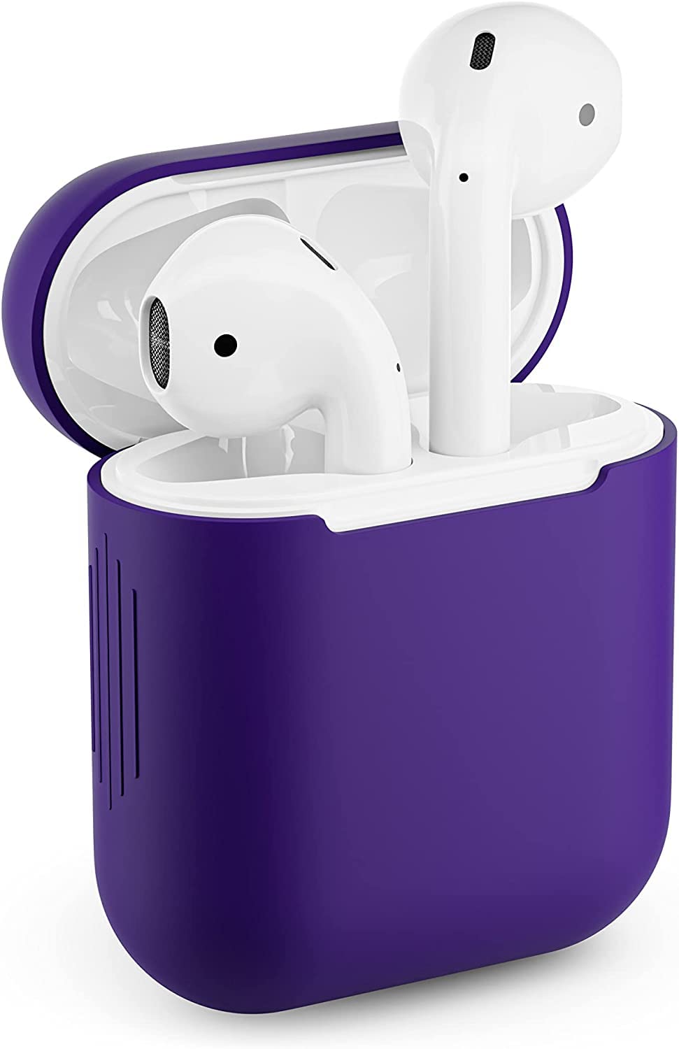 Protective Case for Apple Airpods 1 Silicone Case Airpod Case (Purple)