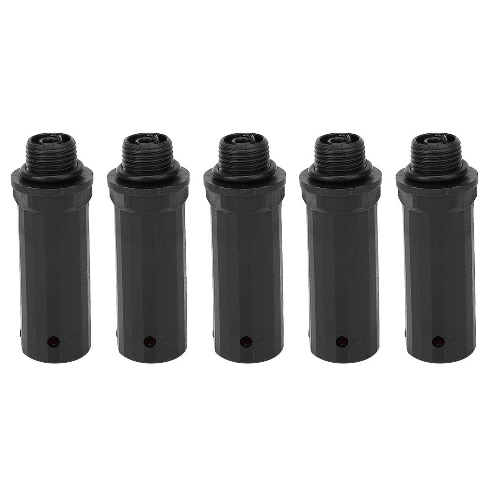 5Pcs Air Compressor Breather Valve Set 15.5mm Engineering Plastic Nozzle Vents Piston Type Breathing Rod Caps