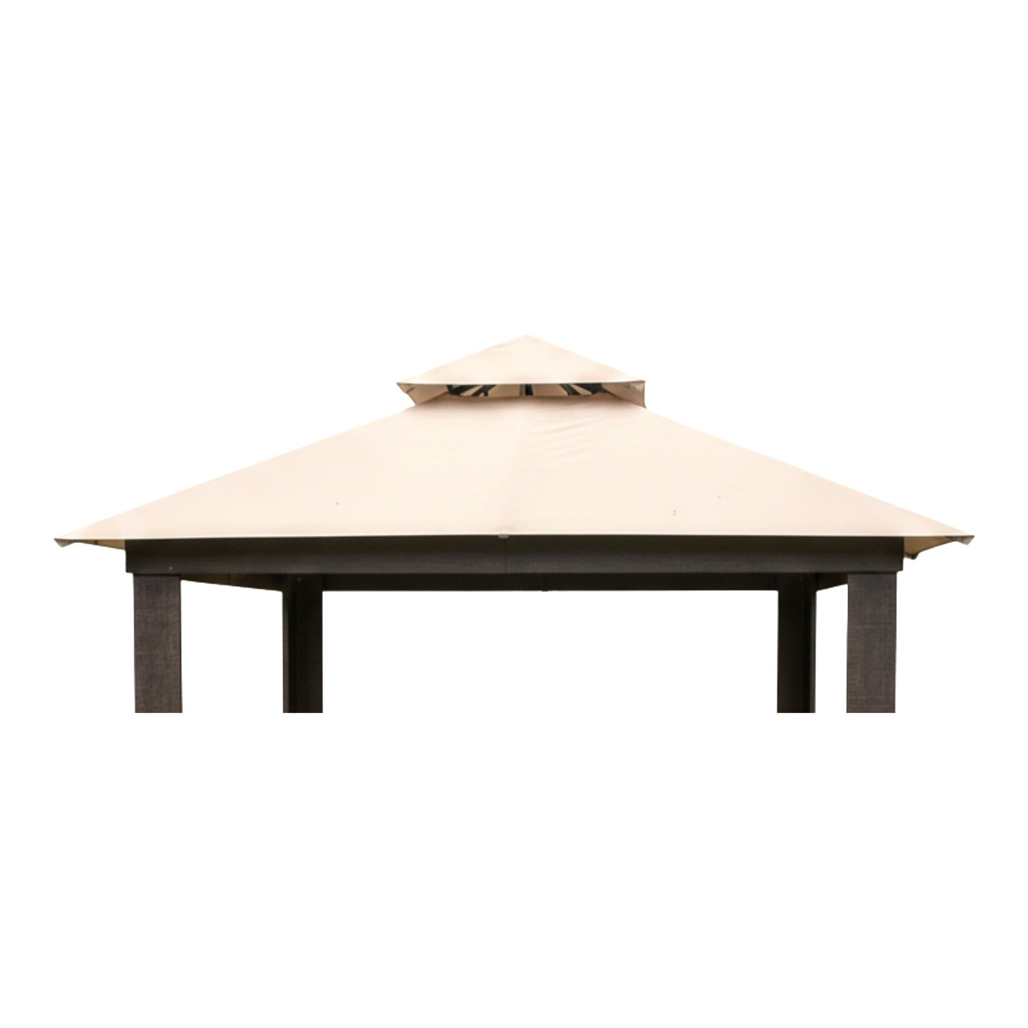 Photo 1 of Garden Winds Reinforced Replacement Canopy Top Cover Compatible with The X002045IRZ EliteShade USA 12' x 12' Gazebo - Classic Sand, Riplock 500