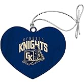 GRAPHICS & MORE State University of New York at Geneseo Primary Logo Heart Love Wood Christmas Tree Holiday Ornament