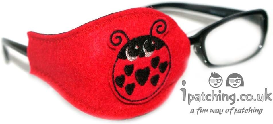 Kids and Adults Orthoptic Eye Patch For Amblyopia Lazy Eye Occlusion Therapy Treatment Ladybird Design