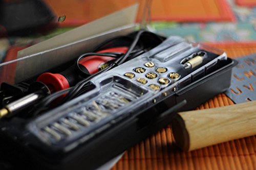 5 STAGE+Wood+Leather+Pyrography+Pen