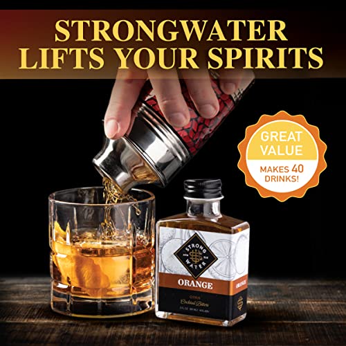 Strongwater Orange Bitters (40 Servings) Spiced Orange Bitters for