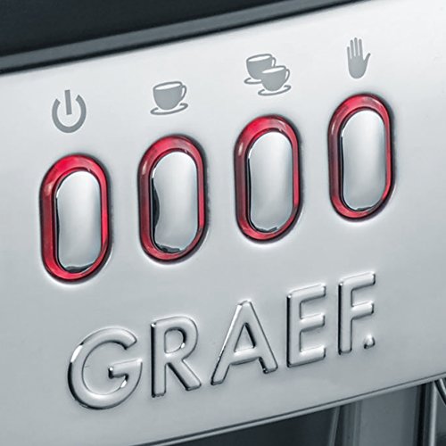 Graef ES902EU Espressomaschine, Aluminium, schwarz-matt/Edelstahl – Bild 6