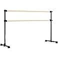VITA Barre Portable Freestanding Double Ballet Barre, Prodigy, Wood | Adjustable Height, USA Made, Home or Gym Exercise Equipment for Kids & Adults | Dance, Fitness, Pilates