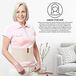 ORTONYX 6.25" Abdominal Binder for Men and