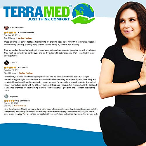 image for Terramed Just Think Comfort Terramed Maternity Leggings Active Wear Ov