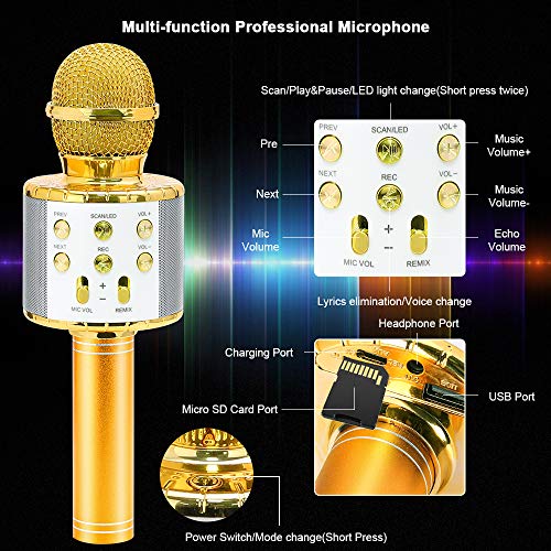 3 Verkstar+Wireless+Bluetooth+Microphone+Christmas