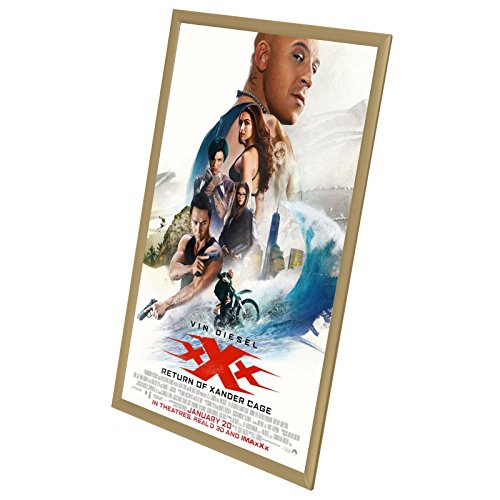 image for SnapeZo Poster Frame 24x36 Inch, Gold 1