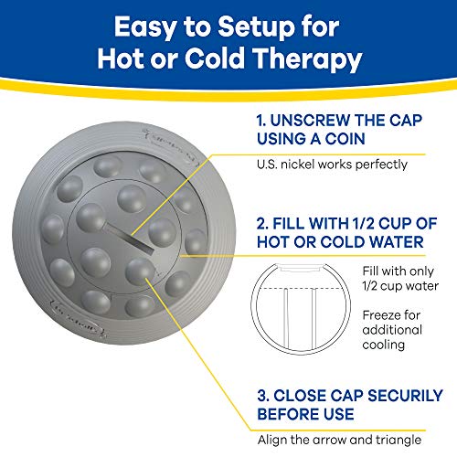 Dr. Scholl's PLANTAR FASCIITIS Massage Ball, Hot & Cold Therapy