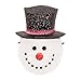 KOVOT Set of 2 Snowman Porch Light Covers | Weatherproof Outdoor Holiday Decor | 9 1/4