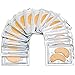 IAMBEAUTY 20 Pairs Collagen 24K Gold Eye Masks - Reduce Dark Circles and Puffiness - Eye Treatment Pads Patches - Anti-aging and Wrinkle Care