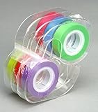 Removable Highlighter Tape; 1 Roll Each of 6 Colors - 6 Roll Pack; no. LEE13888