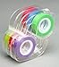 Removable Highlighter Tape; 1 Roll Each of 6 Colors - 6 Roll Pack; no. LEE13888